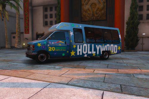 Hollywood Makeover for Tour Bus